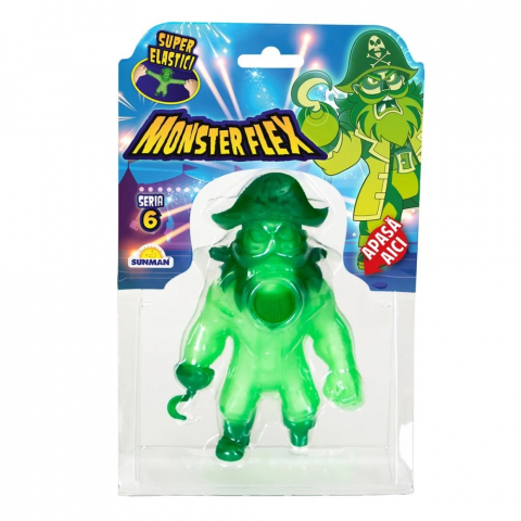 Figurine - Figurina Monster Flex, Monstrulet care se intinde, S6, Phantom Pirate