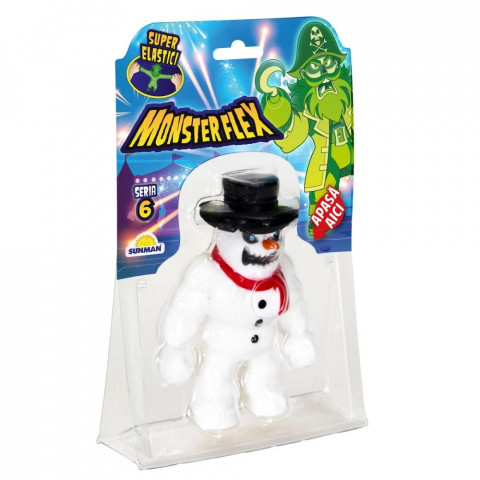 Figurina Monster Flex, Monstrulet care se intinde, S6, Snow Badman [1]