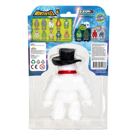 Figurina Monster Flex, Monstrulet care se intinde, S6, Snow Badman [4]