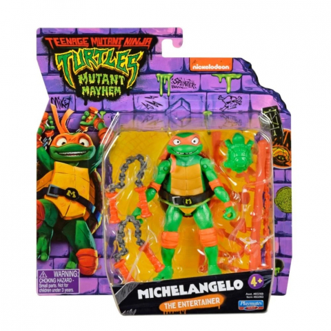 Jocuri si Jucarii - Figurina Testoasele Ninja, Michelangelo