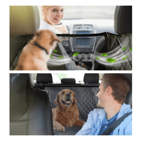 Husa impermeabila auto tip hamac pentru animale – protectie spate masina [6]
