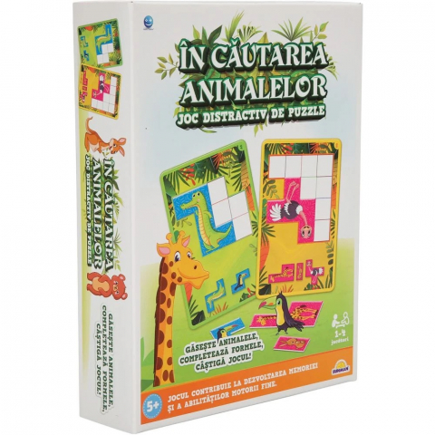 Joc distractiv de puzzle, Smile Games, In Cautarea Animalelor [2]