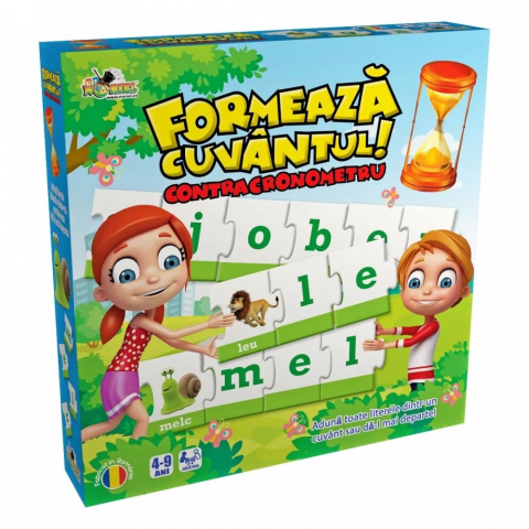 Jocuri - Joc educativ Noriel, Formeaza cuvantul, Contracronometru