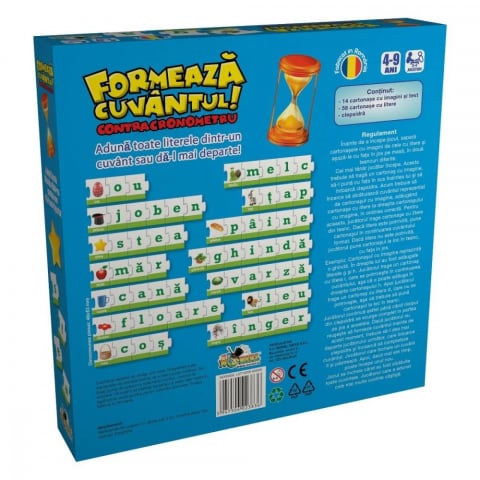 Joc educativ Noriel, Formeaza cuvantul, Contracronometru [2]