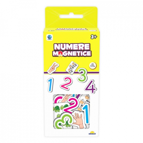 Jocuri si Jucarii - Joc educativ Smile Games, Numere magnetice