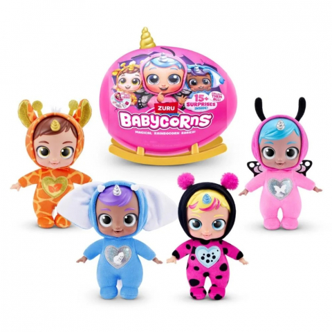 Jucarie de plus surpriza, Rainbocorns, Babycorns, 15 surprize [2]
