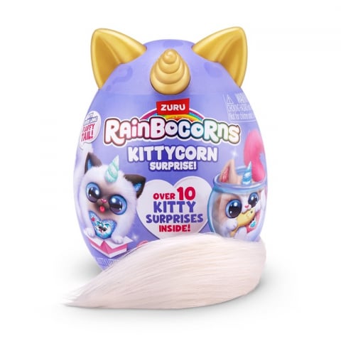 Jucarie de plus surpriza, Rainbocorns, Kittycorn, S3 [1]