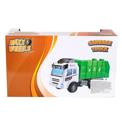 Masina de gunoi cu lumini si sunete, Maxx Wheels [2]