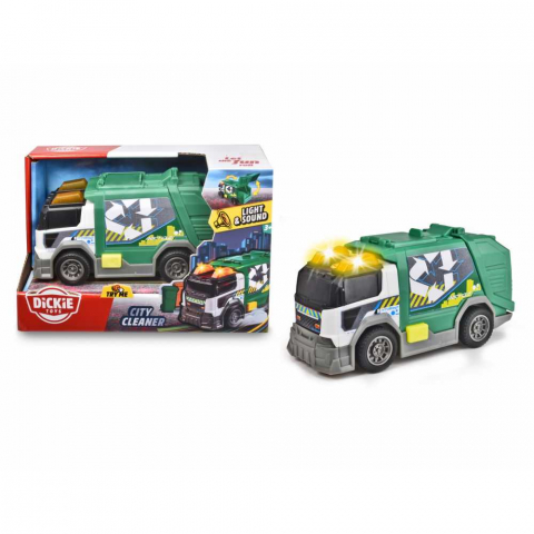 Jucarii Baieti - Masina de gunoi Dickie Toys, 15 cm