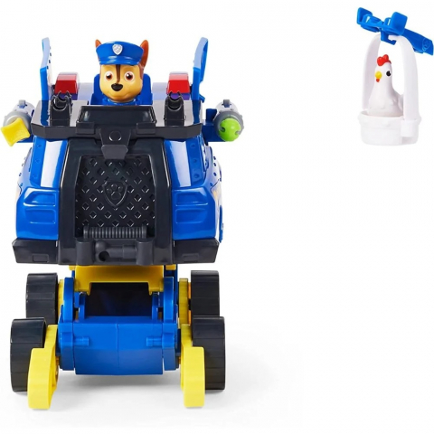 Masinuta de politie Paw Patrol, cu figurina Chase [3]