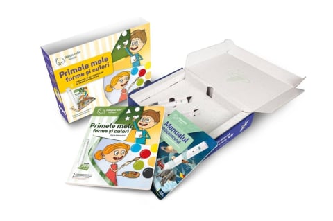 Pachet Raspundel Istetel, Creion si Carte Interactiva Primele mele forme si culori [1]
