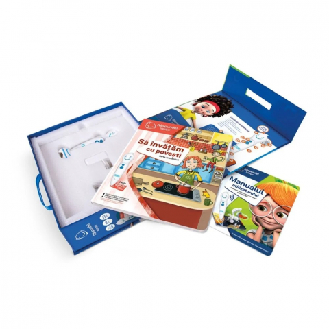 Pachet Raspundel Istetel, Creion si Carte Interactiva Sa invatam cu povesti [1]