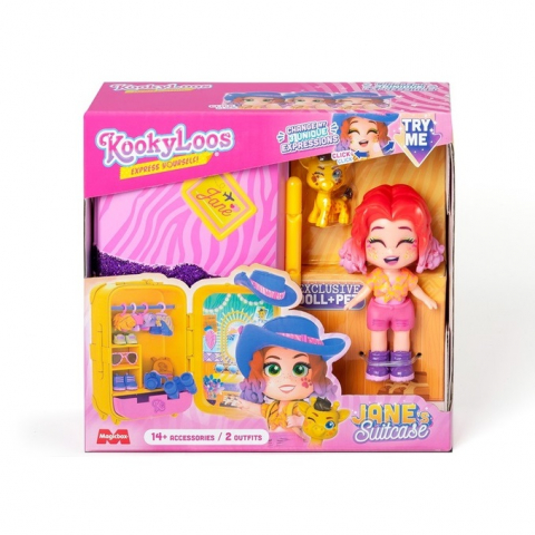 Papusi - Papusa cu dulap si accesorii, Kookyloos, Jane