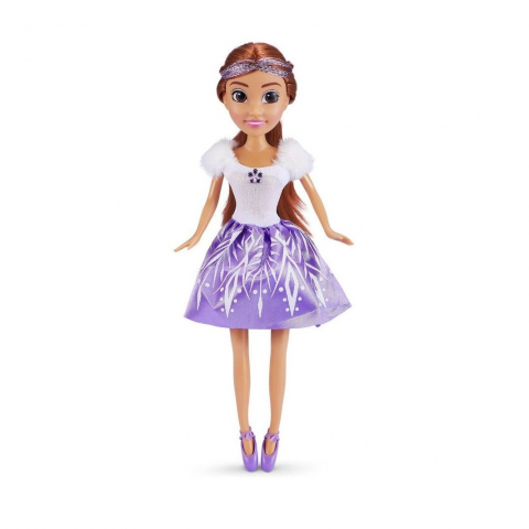 Papusa cu tinuta de bal Sparkle Girlz, Mov, 27 cm [1]