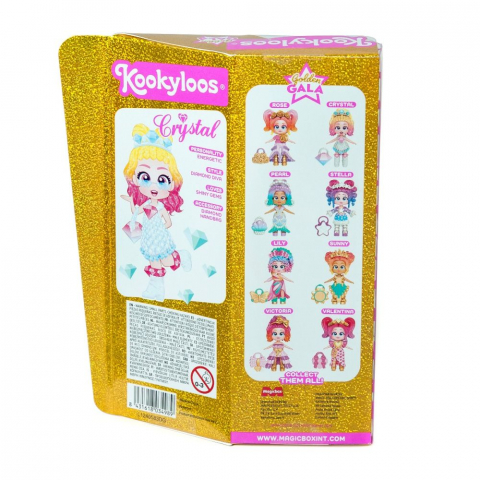 Papusa Kookyloos, Golden Gala, Crystal [1]