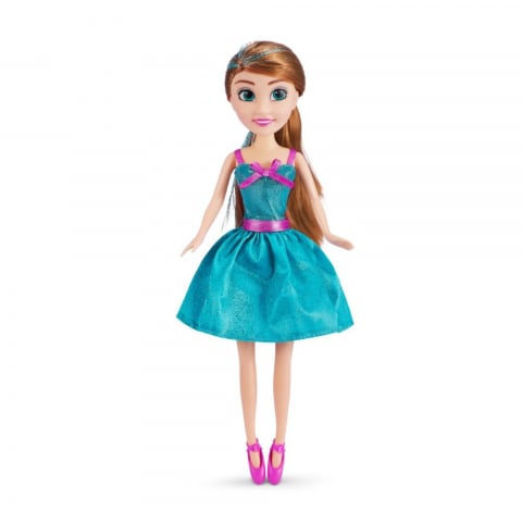 Papusa printesa Sparkle Girlz, Albastru, 27 Cm [1]