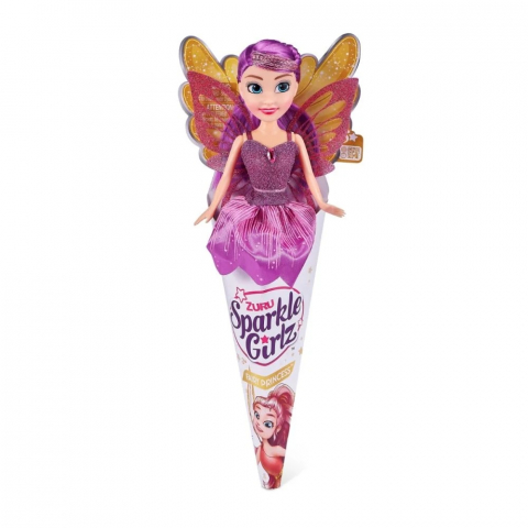 Papusa Zana cu par mov, Sparkle Girlz, 27 Cm [1]
