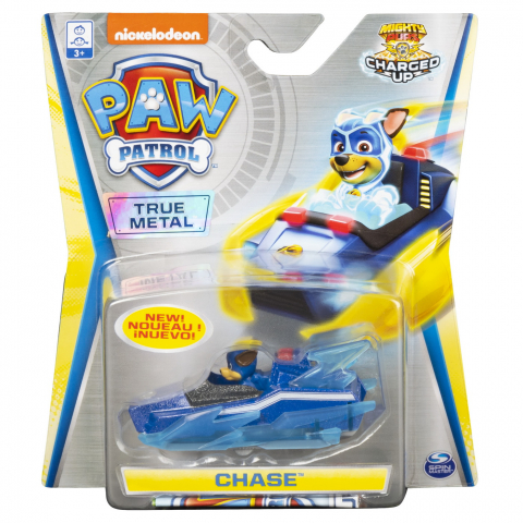 Figurine - Patrula Catelusilor Masinuta Metalica Chase Charged Up