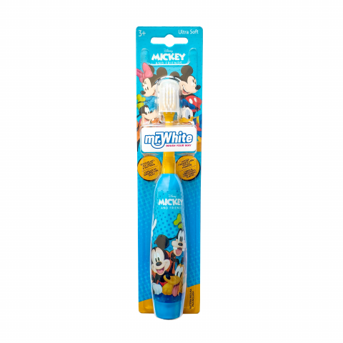 Mama si Copilul - Periuta de dinti electrica MR. WHITE cu baterie DISNEY MICKEY
