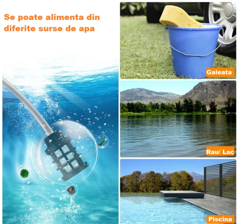 Pistol de Spalare Auto Portabil cu Presiune, 24V, Doua Baterii, 35 Bar, Jet de Apa si Spuma, Cu Valiza [7]