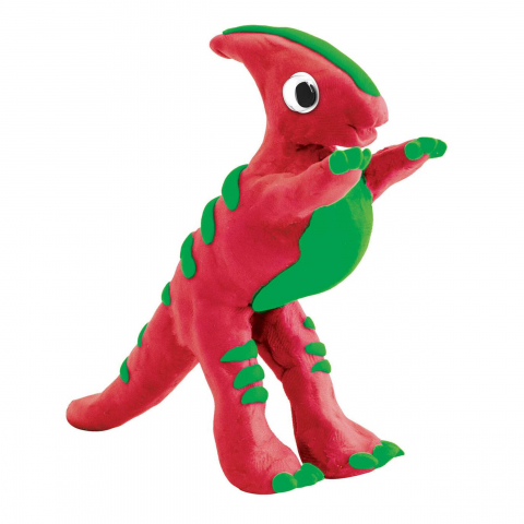 PLAY-DOH Air Clay, Plastilina, set de joaca, Dinozauri [3]