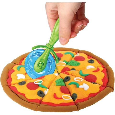 PLAY-DOH Air Clay, Plastilina, set de joaca, Pizzerie [2]