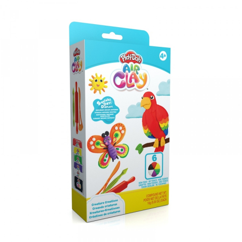 Jocuri Creative - PLAY-DOH Air Clay, set de joaca, Atelier cu accesorii