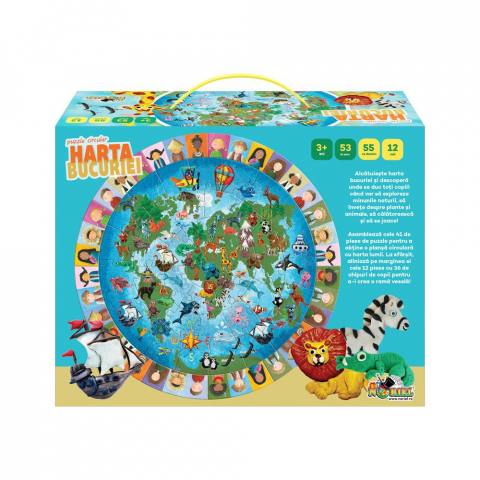 Puzzle circular Noriel, Harta Bucuriei [2]