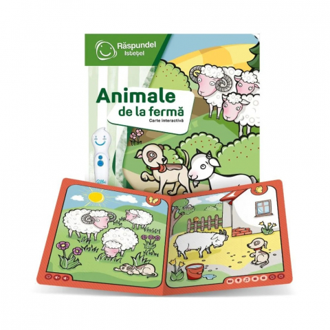 Raspundel Istetel, Carte interactiva Animale de la ferma [1]