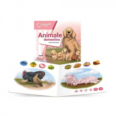 Raspundel Istetel, Carte interactiva Animale domestice [3]