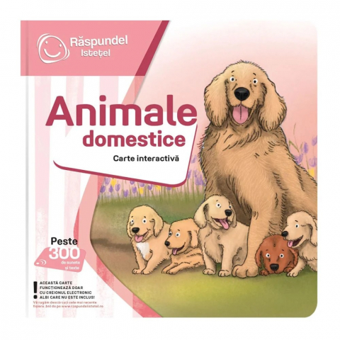 Raspundel Istetel, Carte interactiva Animale domestice [1]