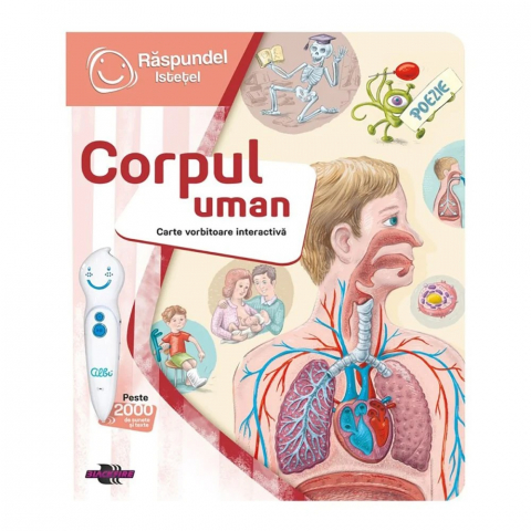 Raspundel Istetel, Carte interactiva Corpul uman [1]