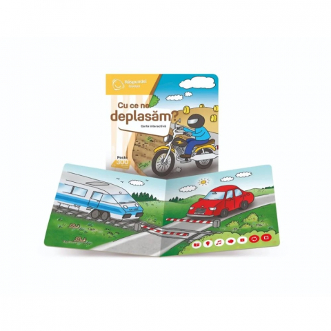 Raspundel Istetel, Carte interactiva Cu ce ne deplasam [3]