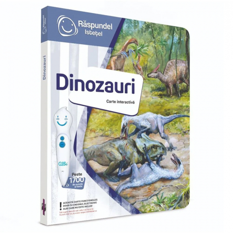Carti Raspundel Istetel - Raspundel Istetel, Carte interactiva Dinozauri