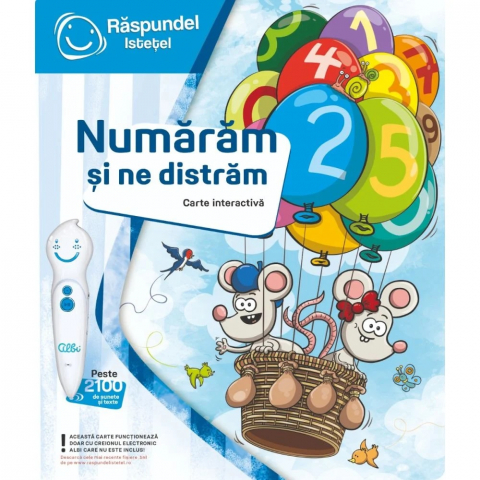 Raspundel Istetel, Carte interactiva Numaram si ne distram [1]