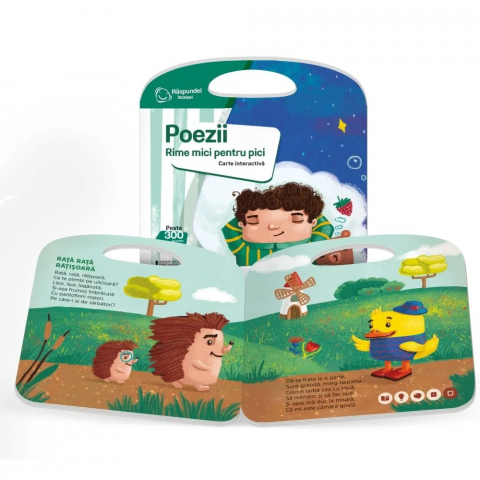 Raspundel Istetel, Carte interactiva Poezii - Rime mici pentru pici [1]