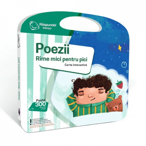 Carti Raspundel Istetel - Raspundel Istetel, Carte interactiva Poezii - Rime mici pentru pici