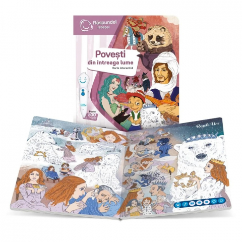 Raspundel Istetel, Carte interactiva Povesti din intreaga lume [1]