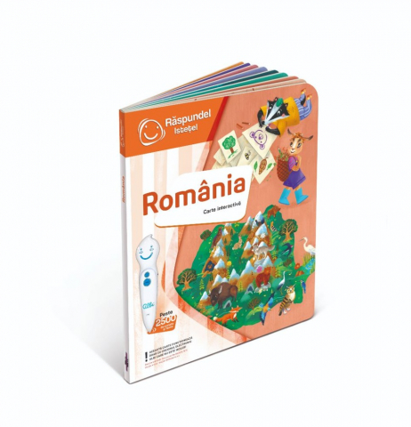 Raspundel Istetel, Carte interactiva Romania [1]