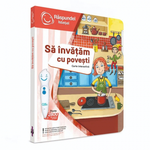 Carti Raspundel Istetel - Raspundel Istetel, Carte interactiva Sa invatam cu povesti