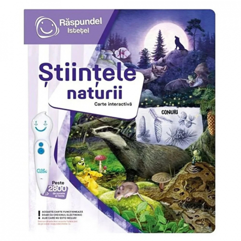 Raspundel Istetel, Carte interactiva Stiintele naturii - Aventuri prin natura [2]