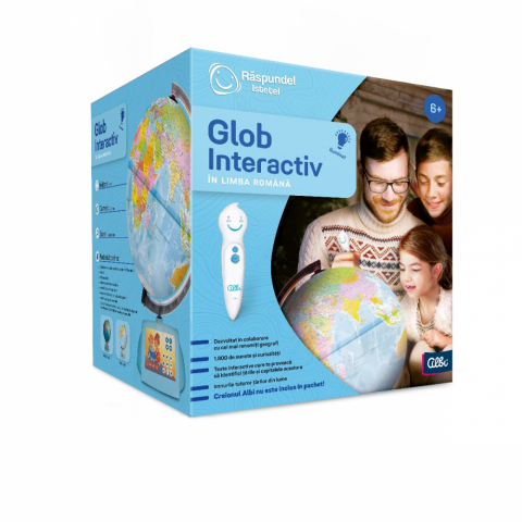 Scoala si Gradinita - Raspundel Istetel, Glob interactiv in limba romana, Versiune noua