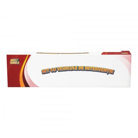 Set cu vehicule de interventie, Maxx Wheels, Barca si Macara Pompieri [1]