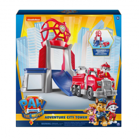 Figurine - Set de joaca Paw Patrol - The Movie, Turnul de control