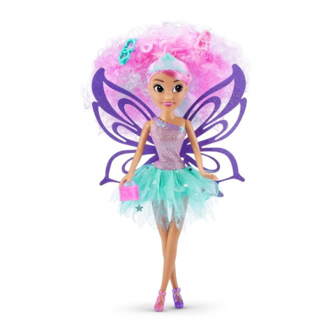 Set de joaca Sparkle Girlz, Papusa Hair Dreams, Roz [1]