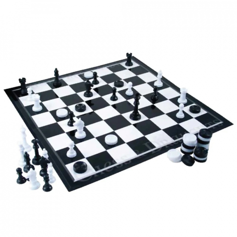 Set joc de sah si dame, Smile Games [1]