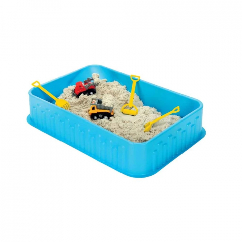 Set nisip Kinetic, Crafy, Construction Site, 7 piese [1]