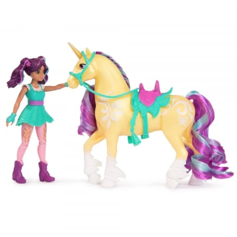 Set papusa Ava si unicornul Leaf, Unicorn Academy [3]