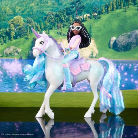 Set papusa Layla si unicornul Glacier, Unicorn Academy [4]