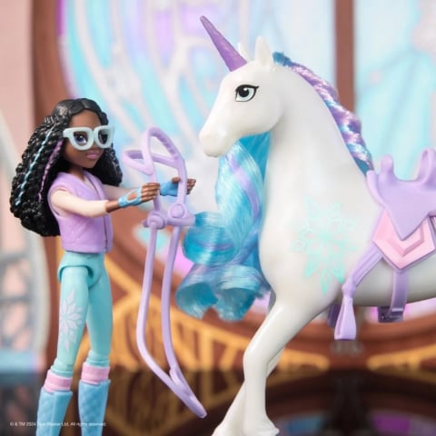 Set papusa Layla si unicornul Glacier, Unicorn Academy [5]